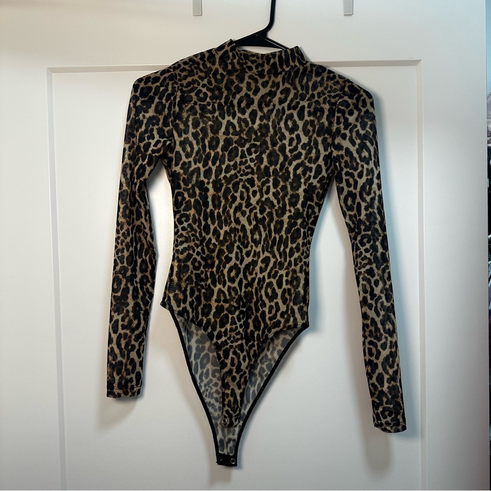 Forever 21 Leopard Print Bodysuit